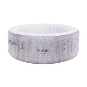SaluSpa 71 x 26 Cancun Energy-Efficient AirJet Hot Tub Liner Replacement. Gray Wicker