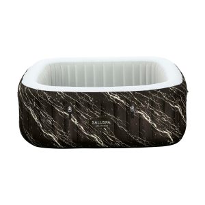 SaluSpa 71 x 71 x 26 Hollywood AirJet Hot Tub Liner Replacement. Black Semi-Transparent