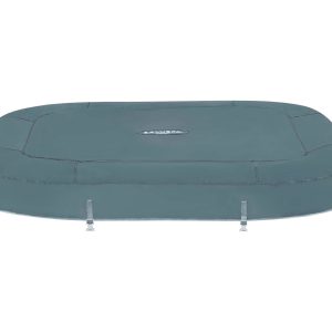 SaluSpa 71 x 71 x 28 Hawaii HydroJet Pro Hot Tub Top Cover Replacement. Gray