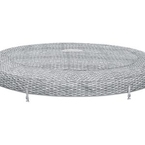 SaluSpa Honolulu AirJet Hot Tub Top Cover Replacement. Gray