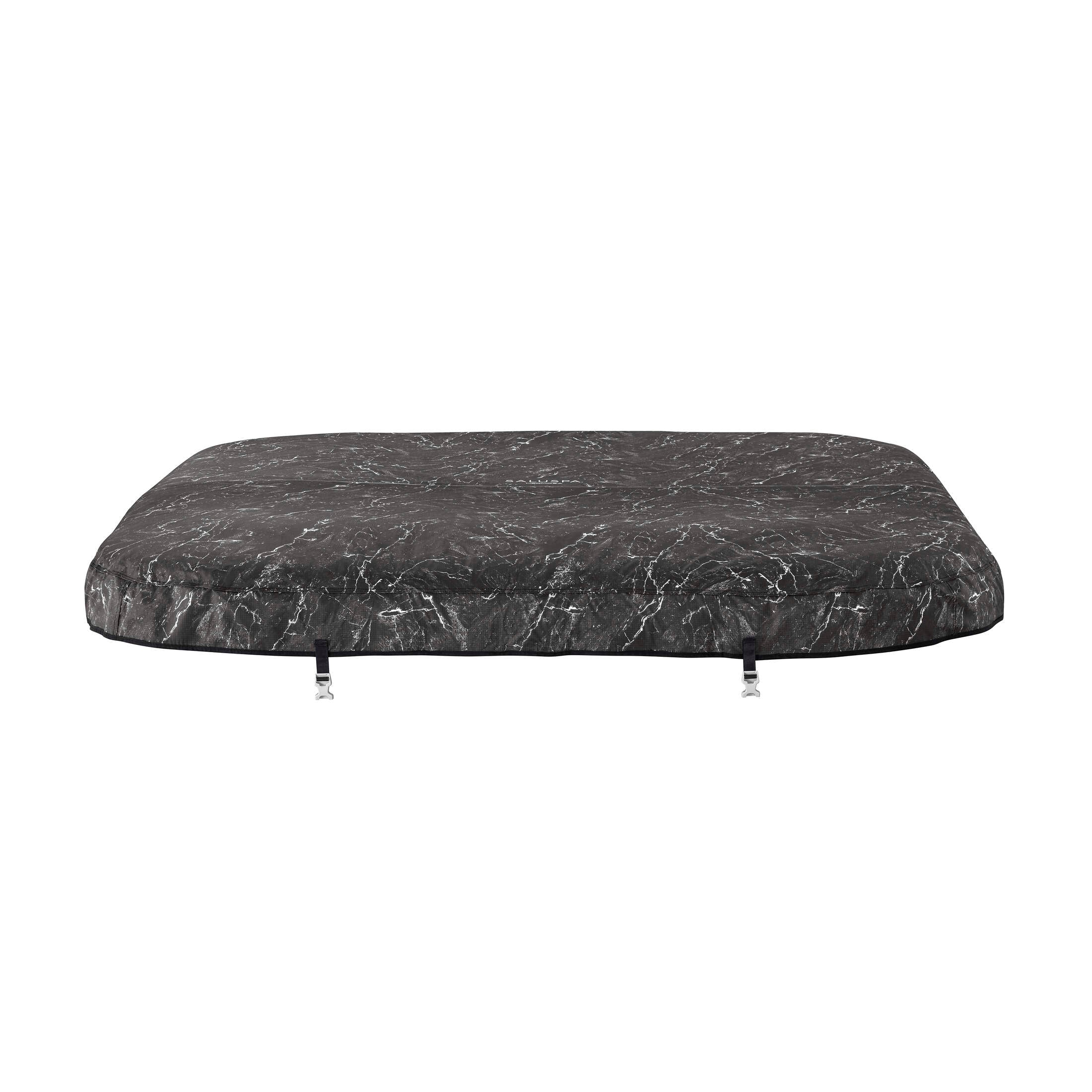 SaluSpa 79 x 79 x 28 Hermosa AirJet EnergySense Hot Tub Top Cover Replacement. Black Marble - Image 2