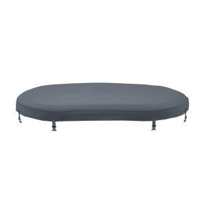 SaluSpa 60 x 36 x 28 Arctic Ice Cold Plunge Tub Top Cover Replacement. Black