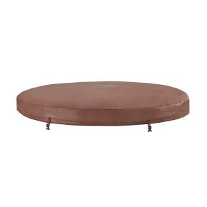 SaluSpa 75 x 27.5 Toronto ThermaCore UltraFit Smart AirJet Top Leatheroid Cover Replacement. Brown Wood
