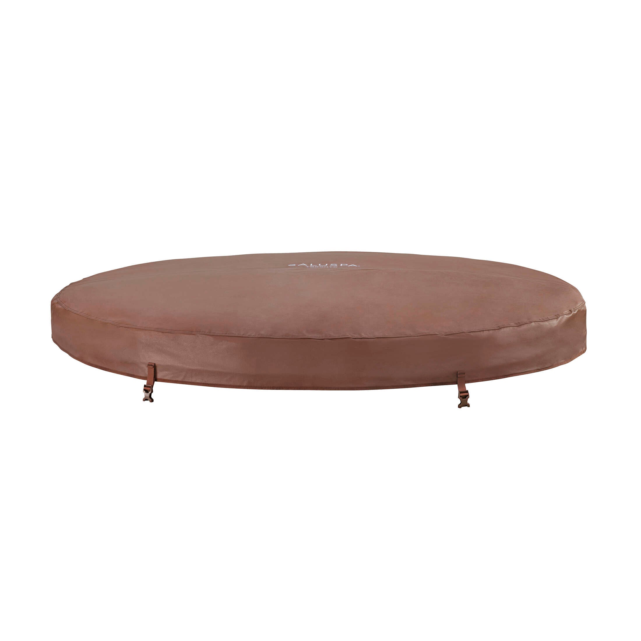 SaluSpa 75 x 27.5 Toronto ThermaCore UltraFit Smart AirJet Top Leatheroid Cover Replacement. Brown Wood