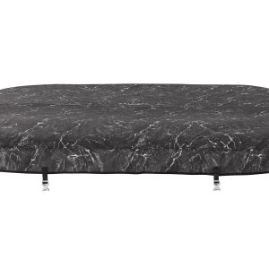 SaluSpa 79 x 79 x 28 Hermosa AirJet EnergySense Hot Tub Top Cover Replacement. Black Marble
