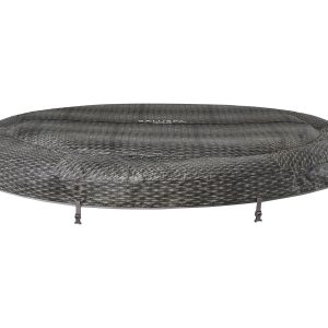 SaluSpa 85 x 28 Monaco AirJet Hot Tub Top Leatheroid Cover Replacement. Black