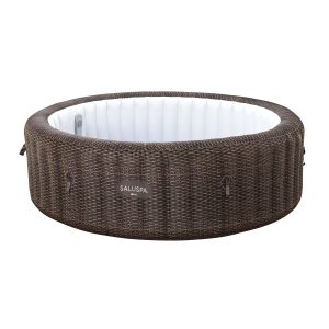 SaluSpa 85 x 28 Bali AirJet Hot Tub Liner Replacement. Brown Wicker