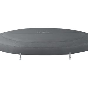 SaluSpa 85 x 28 Monaco AirJet Hot Tub Top Leatheroid Cover Replacement. Gray