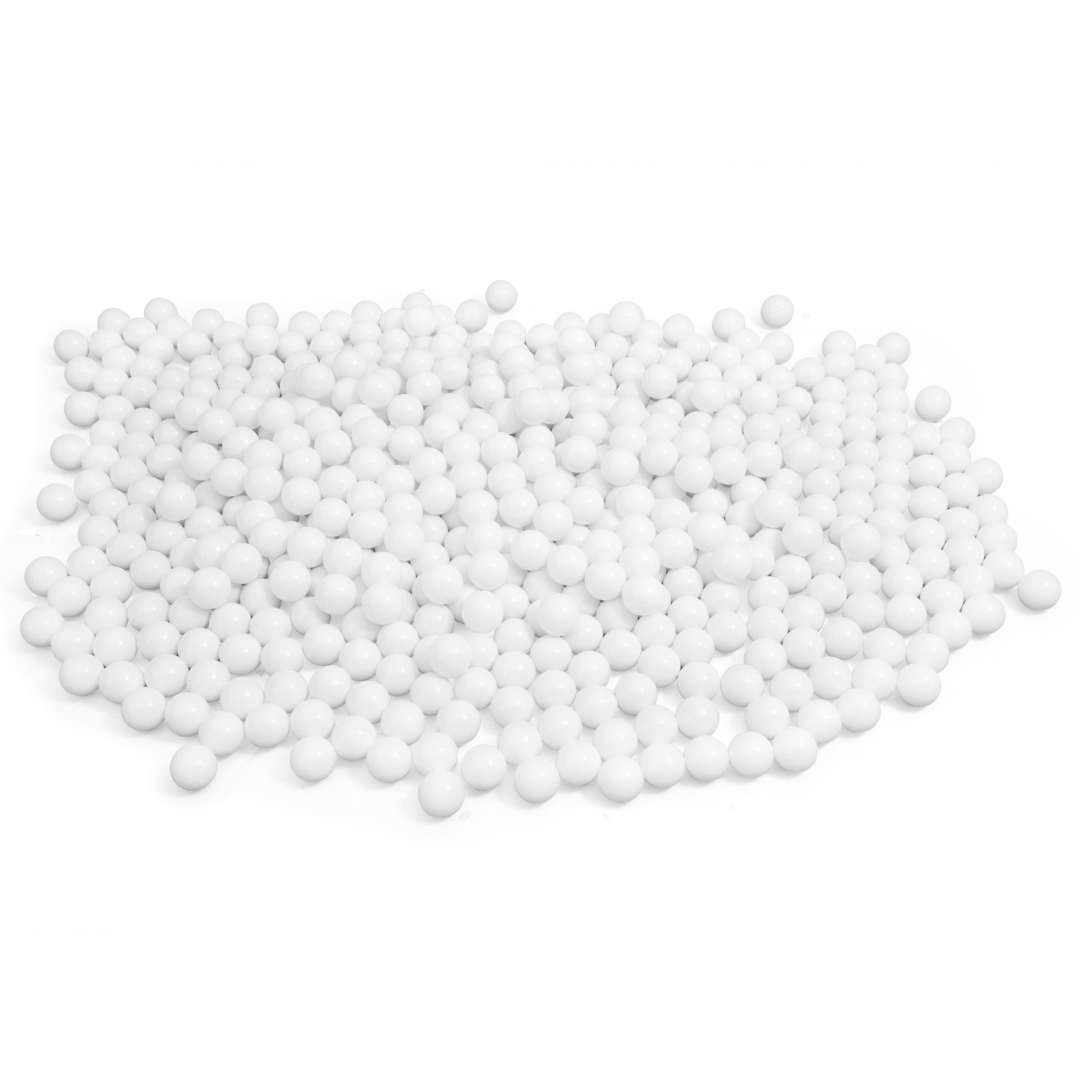 Bestway Jumbo 2.3 White Ball Pit Balls for Toddlers (250 Pack). BPA Free Crush Proof Plastic. Reusable Zipper Storage Bag - Image 7
