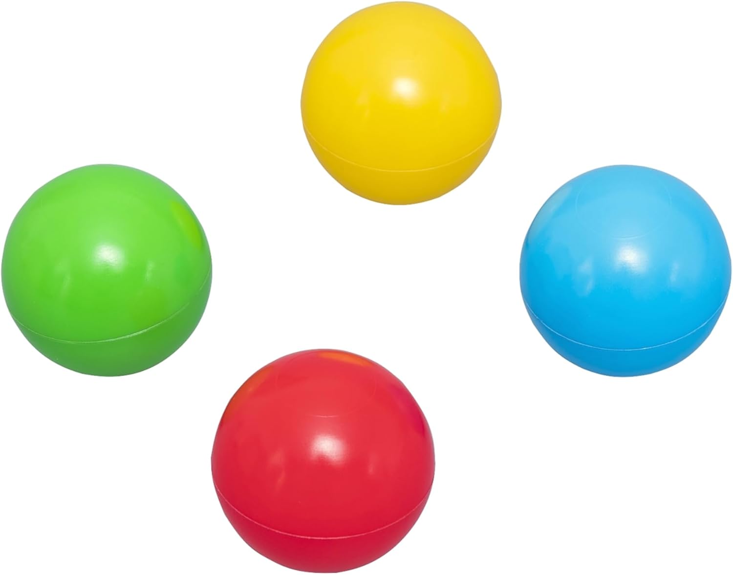 Bestway Splash & Play 100 Ball Pit Balls. Multi-Color. 2.3 Balls. Ages 1+ | Heavy-Duty Plastic Play Balls. Use With or Without Water. Puncture-Resistant Material. Motor Skill Development. Airtight Seam - Image 6