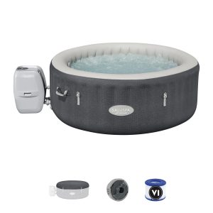 SaluSpa Hot Springs Energy-Efficient AirJet 2-4 Person Inflatable Hot Tub