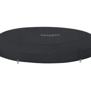 SaluSpa 71 x 26 Miami AirJet Hot Tub Top Leatheroid Cover Replacement. Black