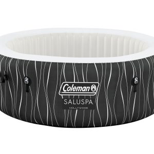 Coleman SaluSpa 77 x 26  Hollywood AirJet Hot Tub Semi-Transparent Liner Replacement. Black Waves