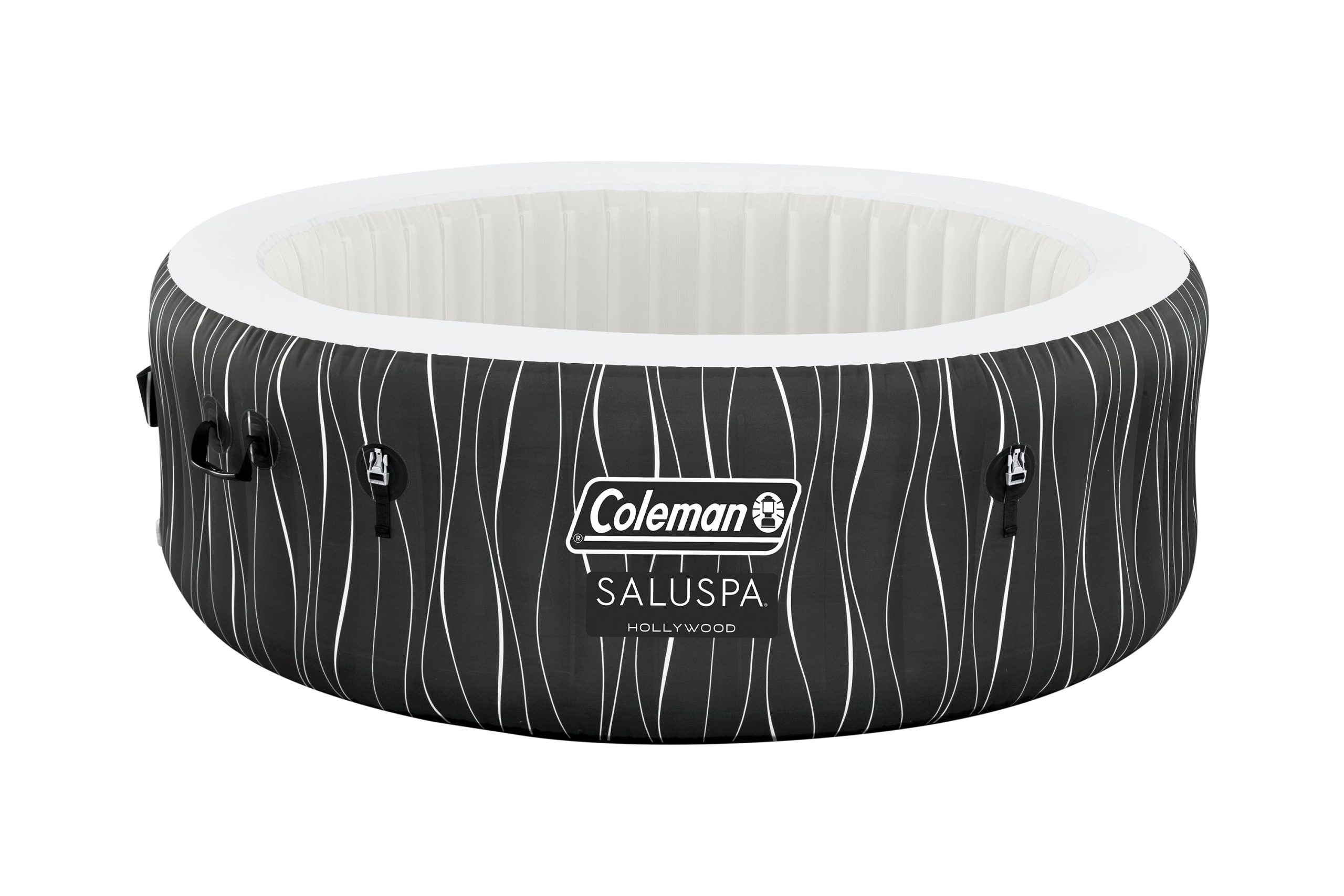 Coleman SaluSpa 77 x 26 Hollywood AirJet Hot Tub Semi-Transparent Liner Replacement. Black Waves
