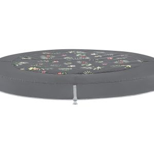 SaluSpa 67 x 26 Aruba AirJet Hot Tub Top Cover Replacement. Gray Floral